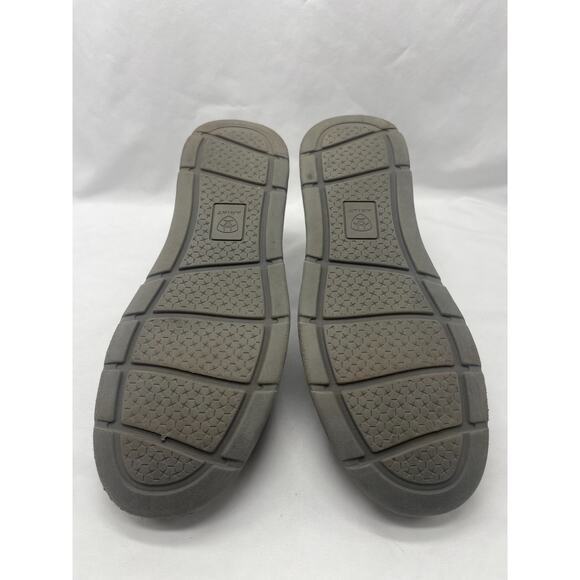 Ariat Hilo Stretch Mens 9.5D Tan Canvas Lace Up Moc Toe Casual Loafer Slip-On - Picture 8 of 10